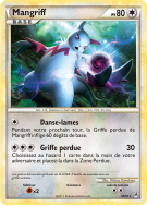Carte Pokémon Mangriff 39/95 Rare L'Appel des Légendes