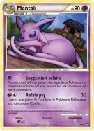 Carte Pokémon Mentali 4/95 Holographique L'Appel des Légendes