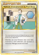 Carte Pokémon Méthode d'entraînement du Prof. Orme 82/95 Peu commune L'Appel des Légendes