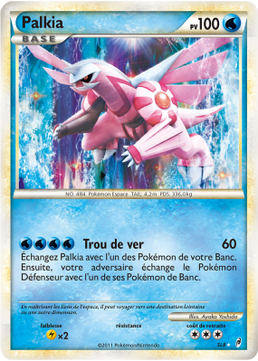 Carte Pokémon Palkia SL8 Holographique L'Appel des Légendes