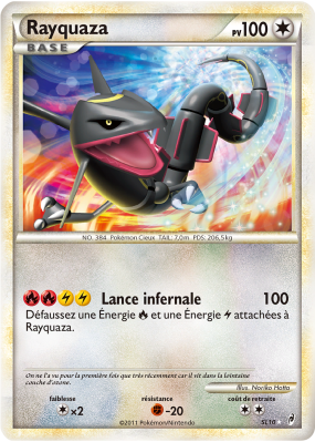 Carte Pokémon Rayquaza SL10 Holographique L'Appel des Légendes