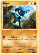 Carte Pokémon Riolu 50/95 Peu commune L'Appel des Légendes