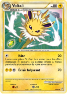 Carte Pokémon Voltali 45/95 Peu commune L'Appel des Légendes