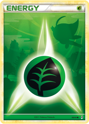 Carte Pokémon Énergie Plante 88/95 Commune L'Appel des Légendes