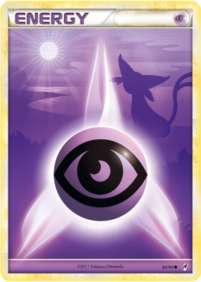Carte Pokémon Énergie Psy 92/95 Commune L'Appel des Légendes