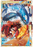 Carte Pokémon Kyogre & Groudon LÉGENDE 87-88/90 LÉGENDE Indomptable
