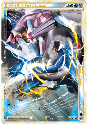 Carte Pokémon Palkia & Dialga LÉGENDE 101-102/102 LÉGENDE Triomphe