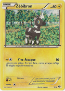 Carte Pokémon Zébibron 6/12 Promo Collection McDonald's 2011