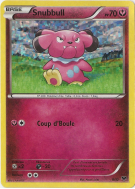 Carte Pokémon Snubbull 8/12 Promo Collection McDonald's 2014