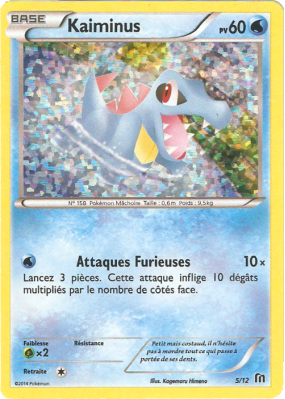 Carte Pokémon Kaiminus 5/12 Promo Collection McDonald's 2016