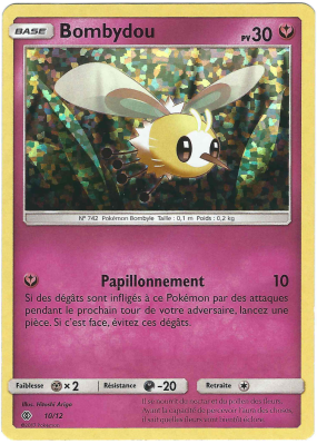 Carte Pokémon Bombydou 10/12 Promo Collection McDonald's 2017