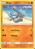 Carte Pokémon Riolu 24/40 Promo Collection McDonald's 2018 (France)