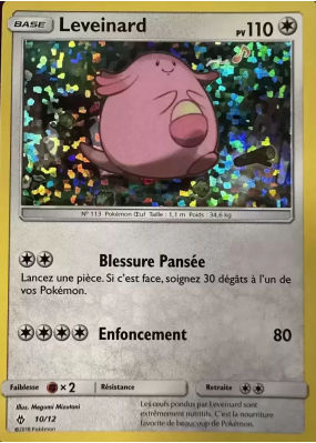 Carte Pokémon Leveinard 10/12 Promo Collection McDonald's 2018 (International)