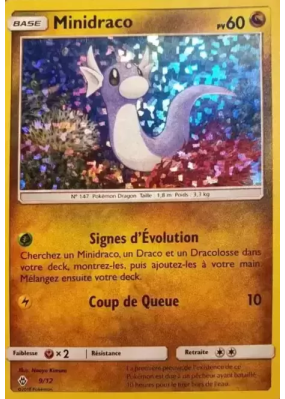 Carte Pokémon Minidraco 9/12 Promo Collection McDonald's 2018 (International)