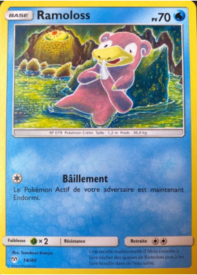 Carte Pokémon Ramoloss 14/40 Promo Collection McDonald's 2019 (France)