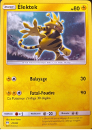 Carte Pokémon Élektek 25/40 Promo Collection McDonald's 2019 (France)