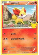 Carte Pokémon Feunnec 14/25 Promo Collection McDonald's 2021