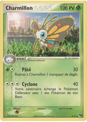 Carte Pokémon Charmillon 6/17 Promo POP Série 1