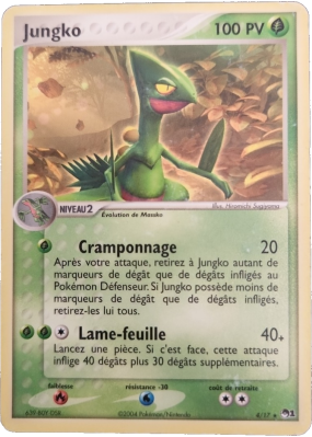 Carte Pokémon Jungko 4/17 Promo POP Série 1