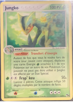 Carte Pokémon Jungko 5/17 Promo POP Série 4