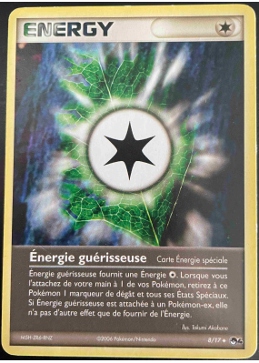 Carte Pokémon Énergie guérisseuse 8/17 Promo POP Série 4