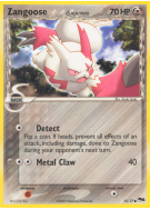 Carte Pokémon Zangoose δ 15/17 Promo POP Series 5