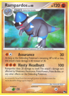 Carte Pokémon Rampardos 5/17 Promo POP Series 6