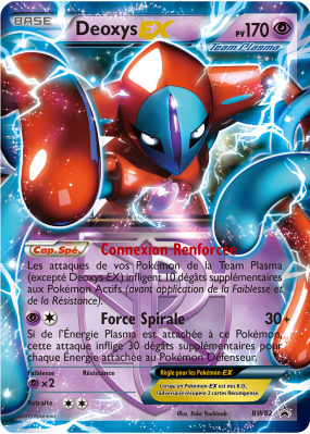 Carte Pokémon Deoxys-EX BW82 Promo BW