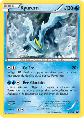 Carte Pokémon Kyurem BW44 Promo BW