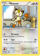 Carte Pokémon Miaouss BW35 Promo BW