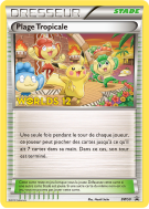 Carte Pokémon Plage Tropicale BW50 Promo BW