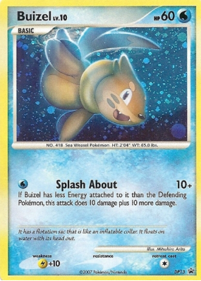 Carte Pokémon Buizel DP13 Promo DP