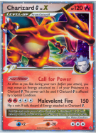 Carte Pokémon Charizard G LV.X DP45 Promo DP
