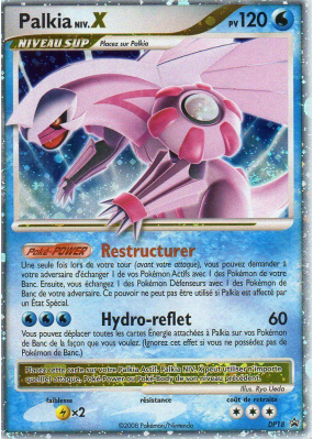 Carte Pokémon Palkia NIV.X DP18 Promo DP