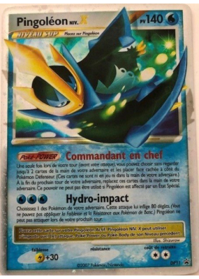 Carte Pokémon Pingoléon NIV.X DP11 Promo DP