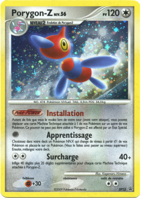 Carte Pokémon Porygon-Z DP35 Promo DP