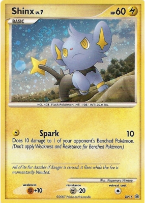 Carte Pokémon Shinx DP15 Promo DP