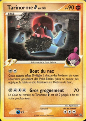 Carte Pokémon Tarinorme G DP43 Promo DP