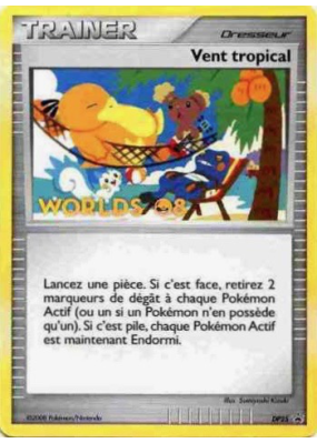 Carte Pokémon Vent tropical DP25 Promo DP