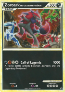 Carte Pokémon Zoroark and Legendary Pokémon  Promo HGSS