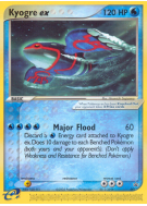 Carte Pokémon Kyogre ex 1 Promo Nintendo