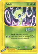 Carte Pokémon Celebi 50 Promo Wizards