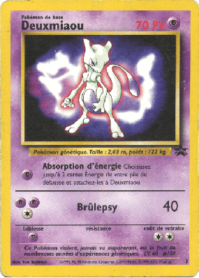 Carte Pokémon Deuxmiaou 3 Promo Wizards
