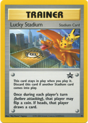 Carte Pokémon Lucky Stadium 41 Promo Wizards
