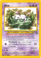 Carte Pokémon Mew 47 Promo Wizards