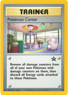Carte Pokémon Pokémon Center 40 Promo Wizards