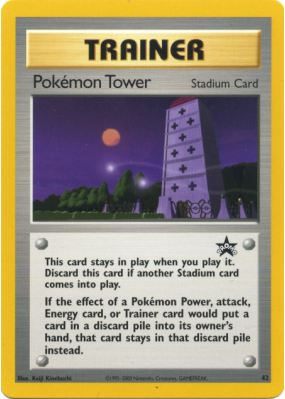 Carte Pokémon Pokémon Tower 10/2 Promo Wizards