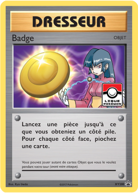 Carte Pokémon Badge XY208 Promo XY