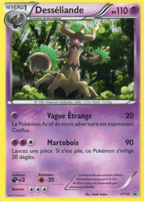 Carte Pokémon Desséliande XY14 Promo XY