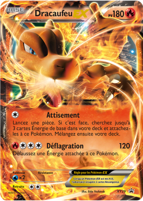 Carte Pokémon Dracaufeu-EX XY29 Promo XY